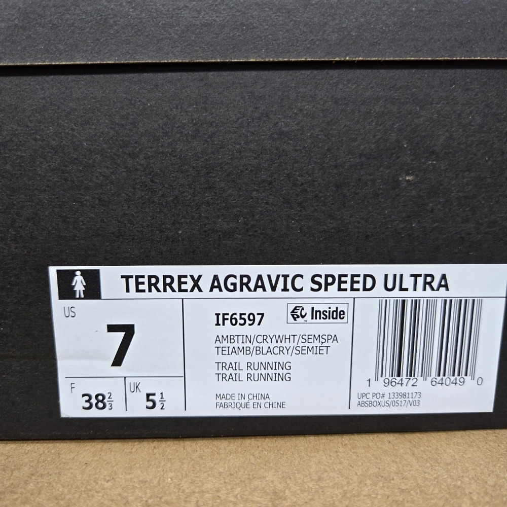 adidas Terrex Agravic Speed Ultra Women’s Trail Running Shoes – Size 7 New - Picture 8 of 8